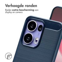 imoshion Brushed Backcover Oppo Reno 13 Pro - Donkerblauw