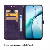 imoshion Mandala Bookcase Motorola Moto G86 Power - Paars
