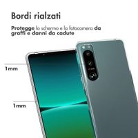 Accezz Clear Backcover Sony Xperia 5 IV - Transparant