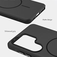 imoshion Colour Back Cover with Thin MagSafe Ring Samsung Galaxy S26 Ultra - Black