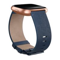Fitbit Leather band Fitbit Versa / Versa 2 / Versa Lite - Midnight