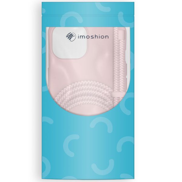 imoshion Color Backcover met afneembaar koord iPhone 13 - Roze