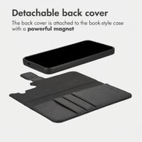 imoshion Uitneembare 2-in-1 Luxe Bookcase Samsung Galaxy S24 FE - Zwart