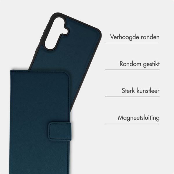 imoshion Uitneembare 2-in-1 Luxe Bookcase Samsung Galaxy A55 - Blauw