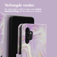 imoshion Design Bookcase Samsung Galaxy A13 (5G) - Purple Marble