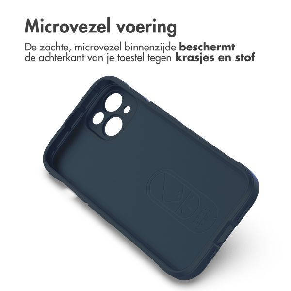 imoshion EasyGrip Backcover iPhone 14 - Donkerblauw