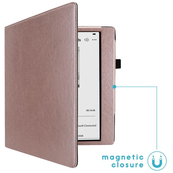 imoshion Vegan Leather Bookcase Kobo Elipsa 2E - Rosé Goud