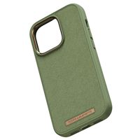 Njorð Collections Suède Comfort+ Case iPhone 14 Pro - Olive