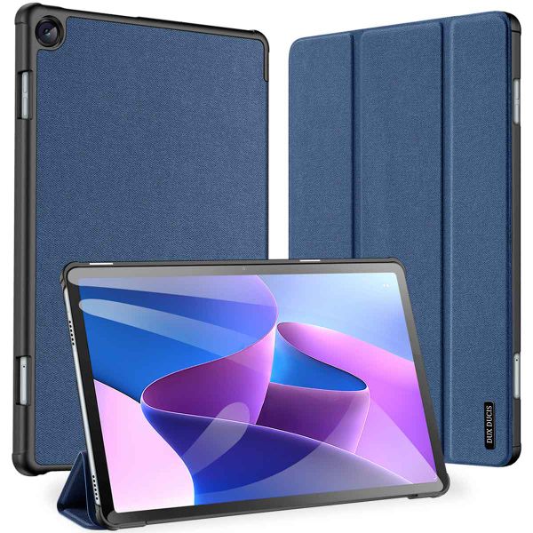 Dux Ducis Domo Bookcase Lenovo Tab M10 (3rd gen) - Donkerblauw