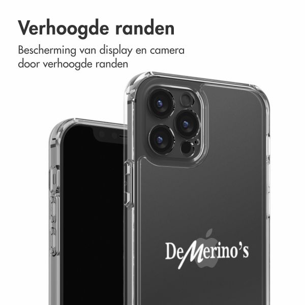 Clear Backcover Apple iPhone 12 (Pro) - De Merino's