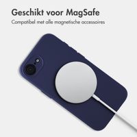 Accezz Grip Backcover met MagSafe Apple iPhone 17e / 16e - Donkerblauw