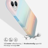 Selencia Aurora Fashion Backcover iPhone 15 - Duurzaam hoesje - 100% gerecycled - Sky Sunset Multicolor