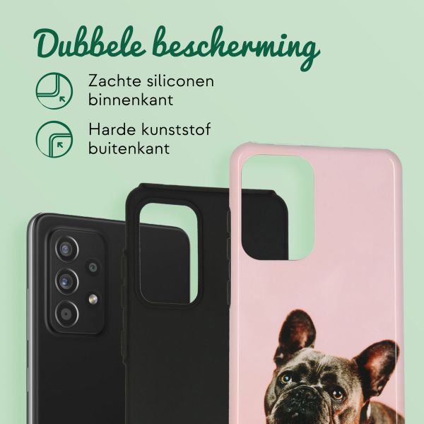 Ontwerp je eigen tough case Samsung Galaxy A52(s) (5G/4G) - Wit