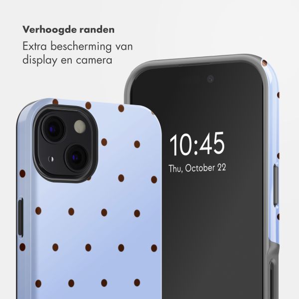 Selencia Vivid Backcover met MagSafe Apple iPhone 13 - Happy Dots Digital Sky