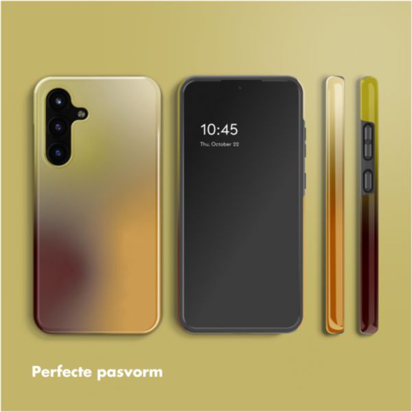 Selencia Vivid Backcover Samsung Galaxy S25 FE - Gradient Olive Dust