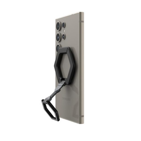 UAG Magnetic Ring Stand - Black / Silver