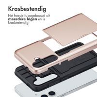imoshion Backcover met pasjeshouder Samsung Galaxy S25 Plus - Rosé Goud