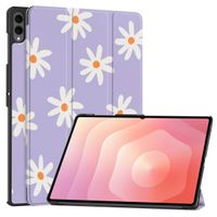 imoshion Design Trifold Bookcase Samsung Galaxy Tab S11 Ultra - Flowers Distance