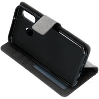 imoshion Luxe Bookcase Samsung Galaxy A40 - Grijs