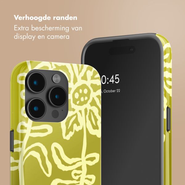 Selencia Vivid Backcover Apple iPhone 15 Pro - Chalky Bloom