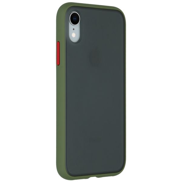 imoshion Frosted Backcover iPhone Xr - Groen