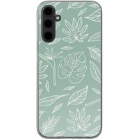 imoshion Design hoesje Samsung Galaxy A14 (5G/4G) - Leaves Line-Art