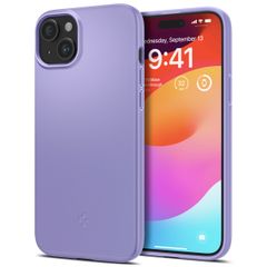 Spigen Thin Fit Backcover iPhone 15 - Iris Purple