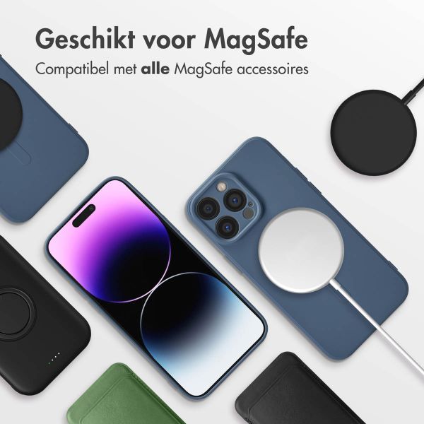 imoshion Color Backcover met MagSafe iPhone 14 Pro Max - Donkerblauw