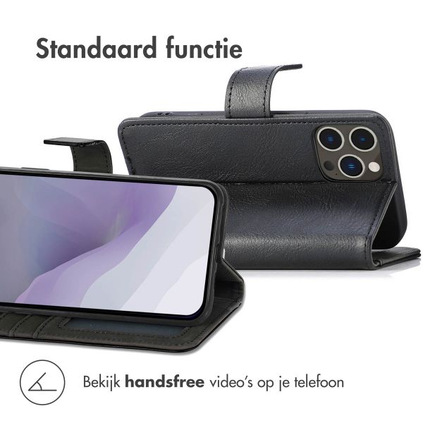 imoshion Luxe Bookcase Apple iPhone 14 Pro Max - Zwart