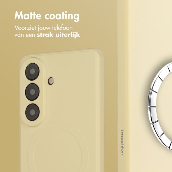 imoshion Color Backcover met MagSafe Samsung Galaxy S26 Plus - Vanilla