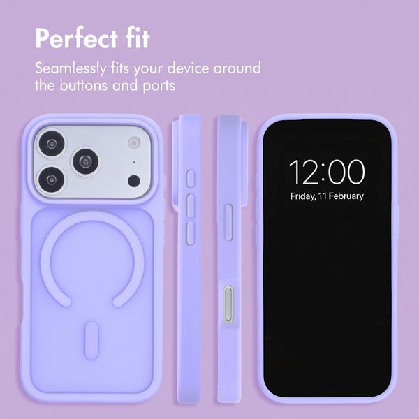 imoshion Colour Guard Case with MagSafe Apple iPhone 18 Pro / 17 Pro - Lilac