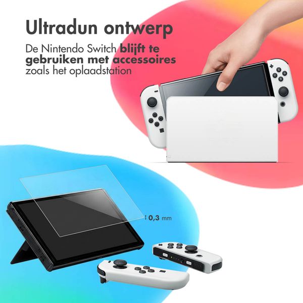 imoshion Gehard Glas Screenprotector Nintendo Switch OLED
