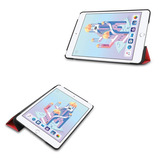 imoshion Trifold Bookcase Apple iPad Mini 5 (2019) / Mini 4 (2015) - Rood