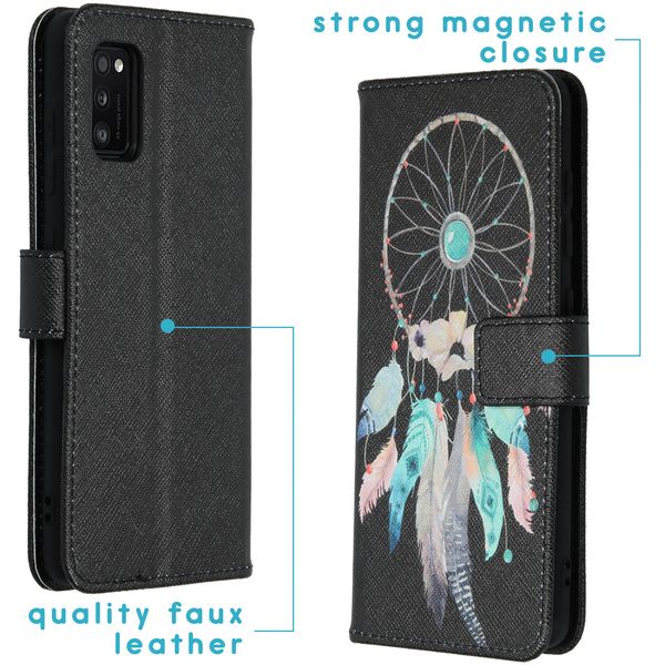 imoshion Design Softcase Bookcase Samsung Galaxy A41 - Dreamcatcher