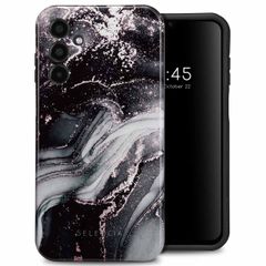 Selencia Vivid Backcover Samsung Galaxy A15 (5G/4G) - Chic Marble Black