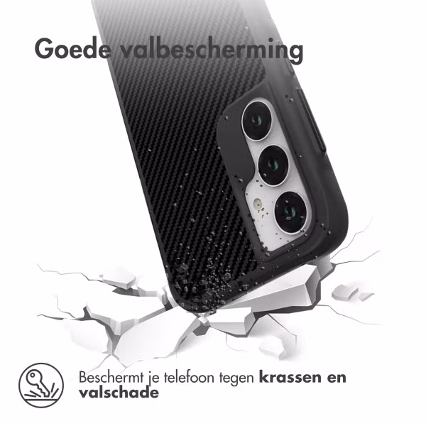 imoshion Rugged Hybrid Case Samsung Galaxy A35 - Zwart