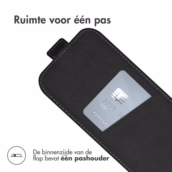 Accezz Flipcase Apple iPhone Xr - Zwart