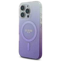 Guess MagSafe IML Glitter Gradient Case Apple iPhone 16 Pro - Purple