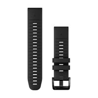 Garmin QuickFit® Siliconen bandje  - Garmin 22 mm aansluiting - Zwart