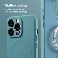imoshion Color Backcover met MagSafe Apple iPhone 13 Pro - Smoke Green