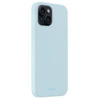 Holdit Silicone Case iPhone 15 - Mineral Blue