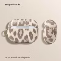 Selencia Sabi Case Apple AirPods Pro / Pro 2 - Panterprint - Soft Ivory