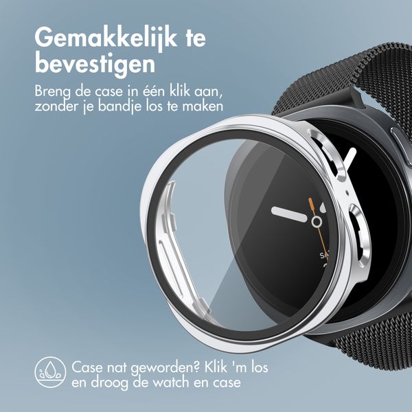 imoshion Full Cover Hardcase Samsung Galaxy Watch 8 (40 mm) - Zilver