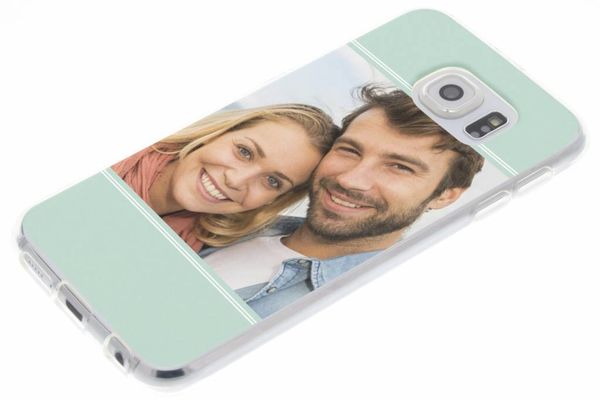 Ontwerp je eigen Clear Case Samsung Galaxy S6 - Transparant