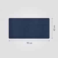 imoshion Bureau onderlegger 90 x 45 cm - M - Donkerblauw