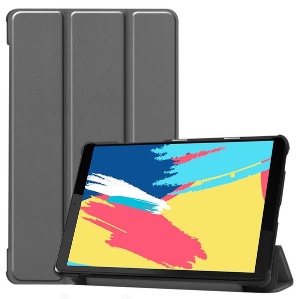 imoshion Trifold Bookcase Lenovo Tab M8 / M8 FHD - Grijs