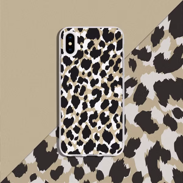 Design Backcover Samsung Galaxy A10 - Panter Zwart