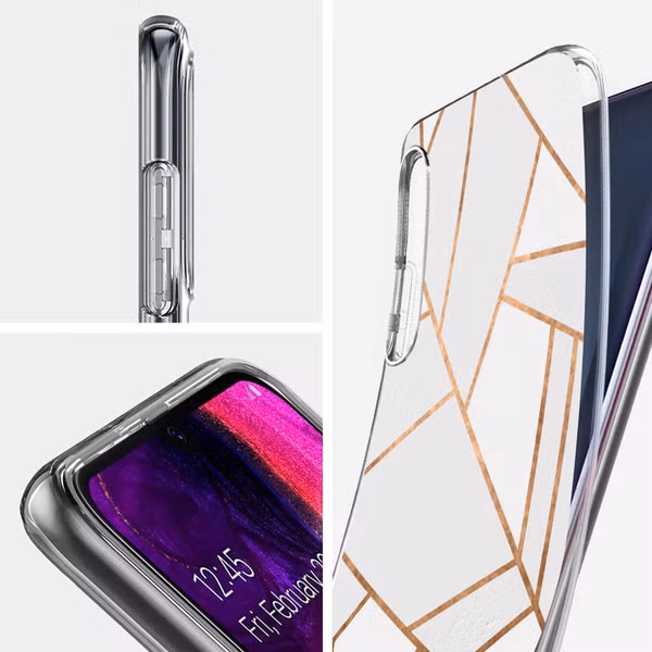 imoshion Design hoesje Samsung Galaxy A50 / A30s - White Graphic