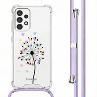 imoshion Design hoesje met koord Samsung Galaxy A52(s) (5G/4G) - Sandstone Dandelion