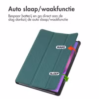 imoshion Trifold Bookcase Lenovo Idea Tab Pro - Donkergroen